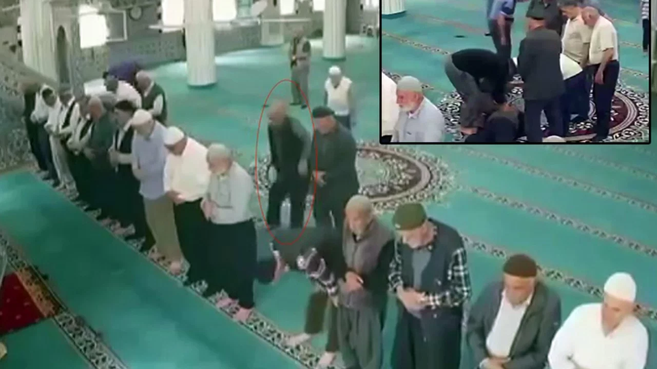 Camide kalp krizi geçiren yaşlı adamı imam hayata döndürdü