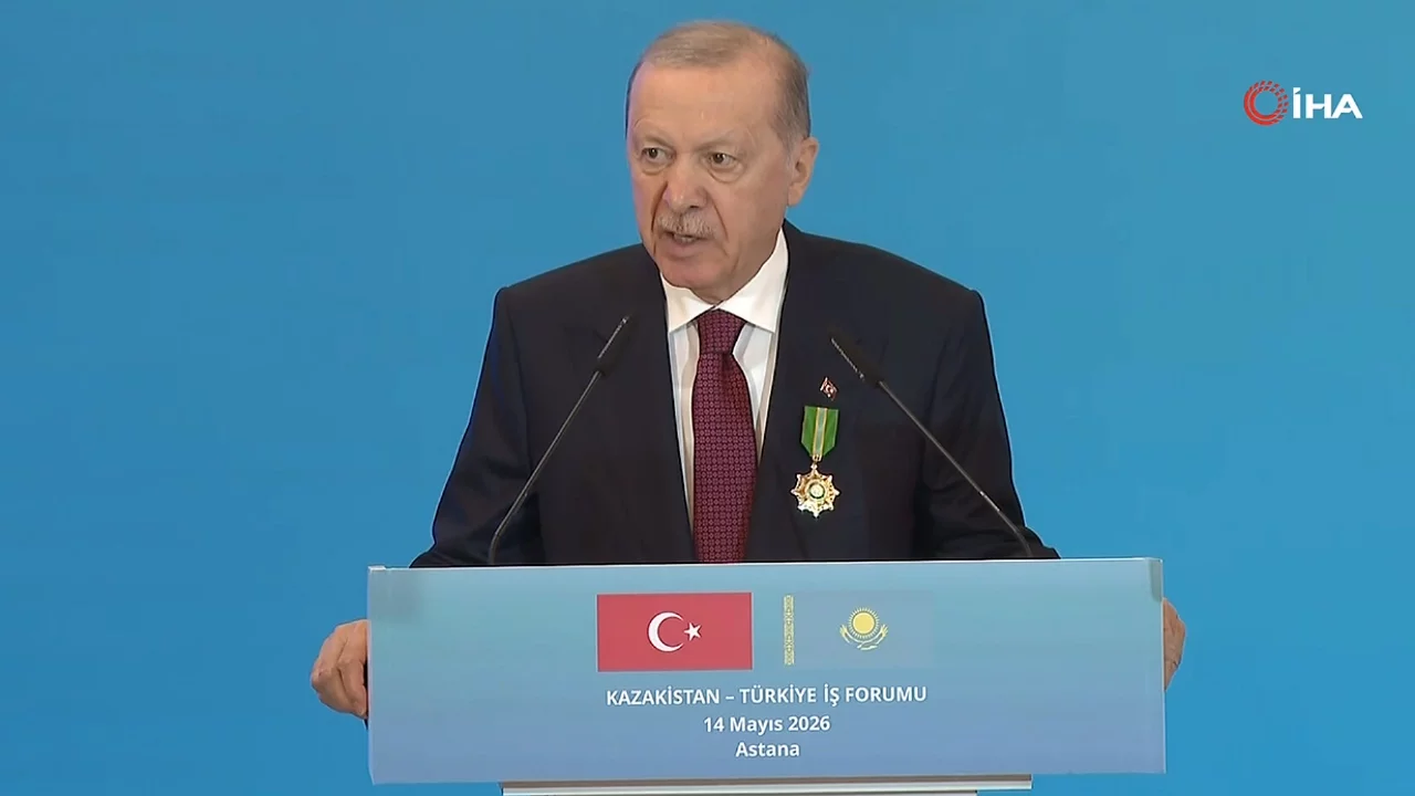 Erdoğan: "Türk dünyası olarak sorumluluk almaktan kaçınmayacağız"