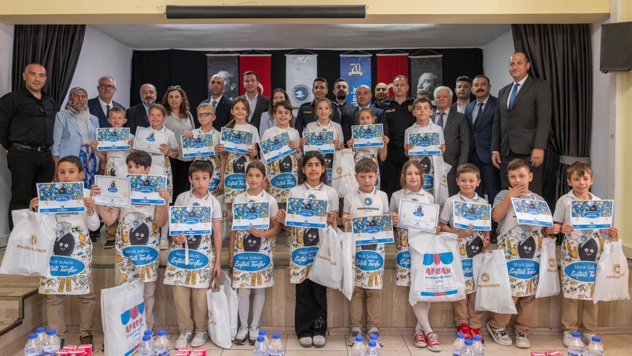 Geleceğin Sofraları Erdek'te Kuruldu: Minik Şefler Zeytin Kültürüyle Buluştu