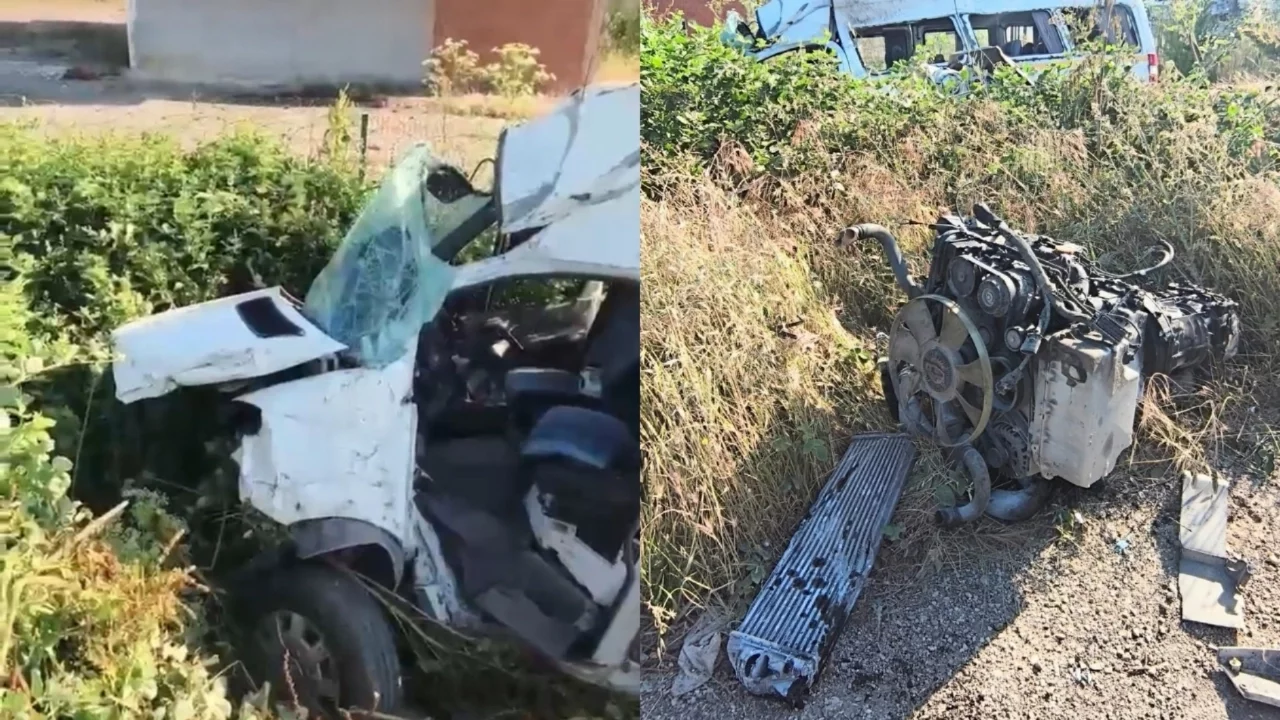 Bursa'da servis minibüsü kaza yaptı: 6 kişi yaralandı