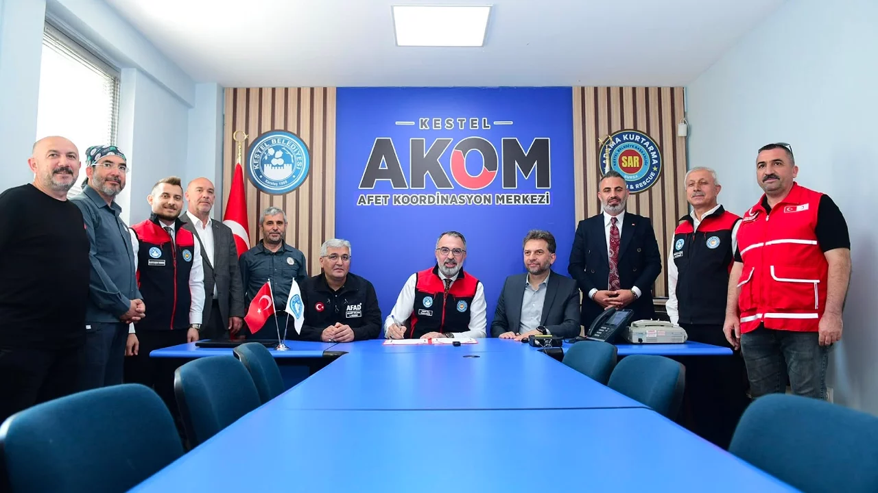 Kestel'de arama kurtarma kapasitesini artıracak imza