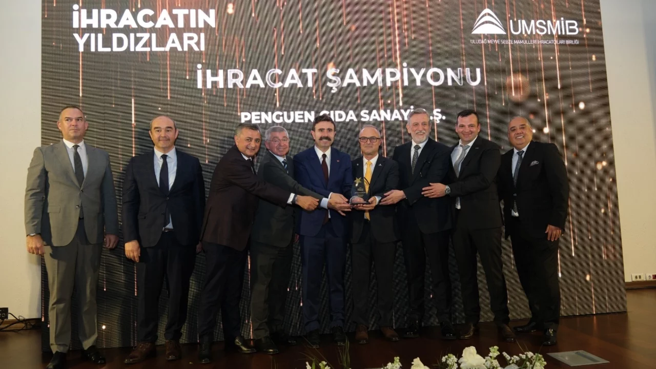 Penguen Gıda, 2025 yılının İhracat Şampiyonu oldu