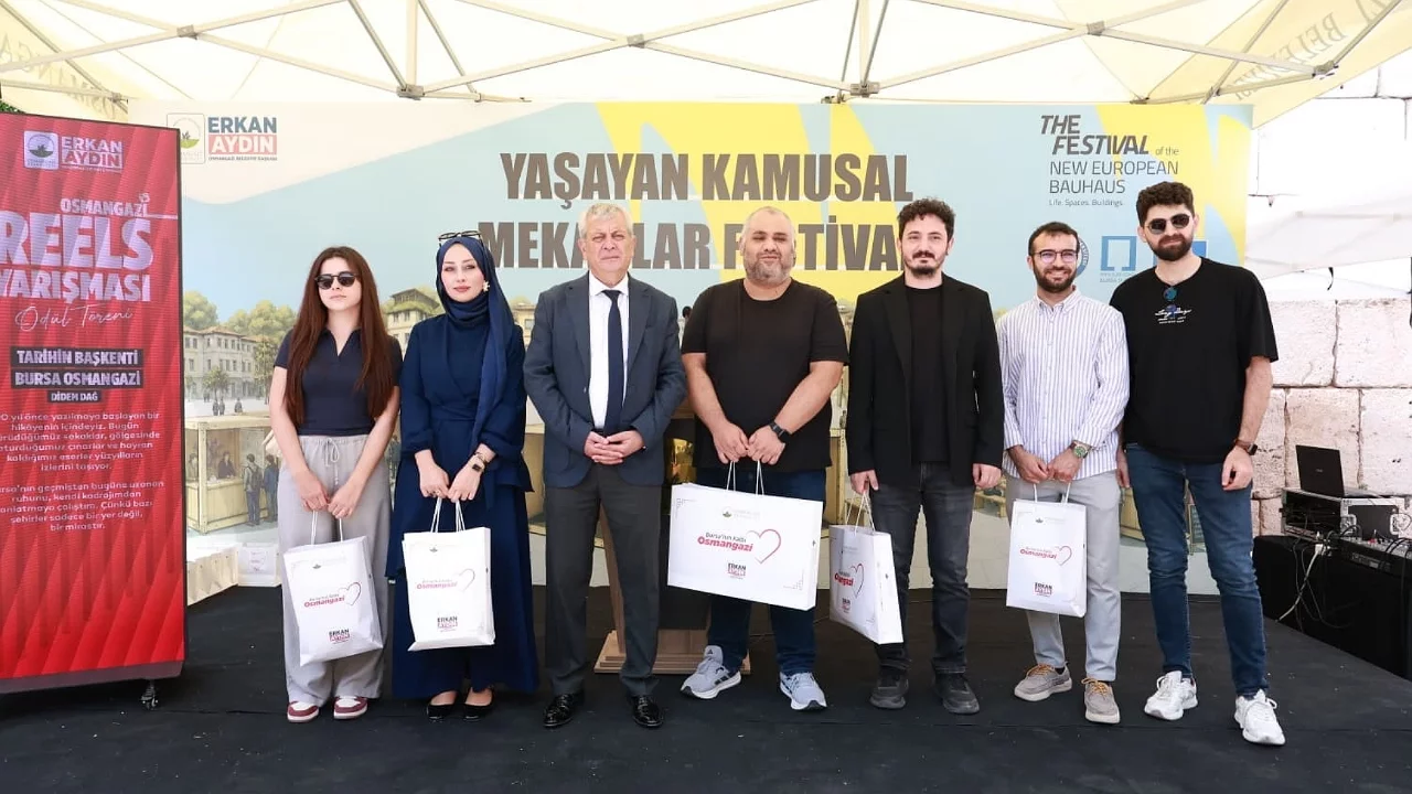 Osmangazi Reels Yarışması'nda kazananlar ödüllerine kavuştu