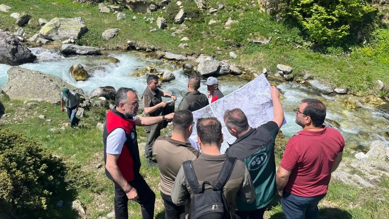 Uludağ'ın eteklerinde ahududu ve böğürtlen için sulama projesi
