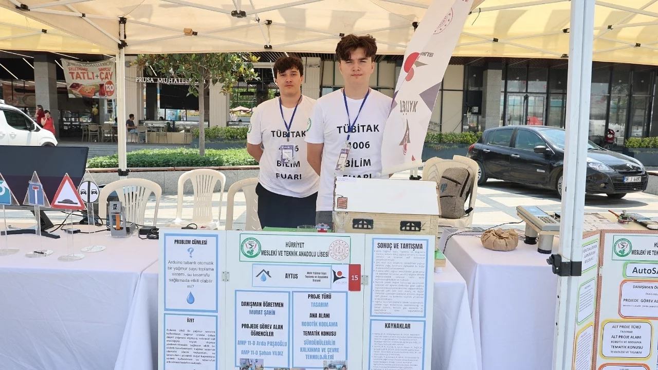 Osmangazi'de öğrenciler bilim heyecanını yaşadı
