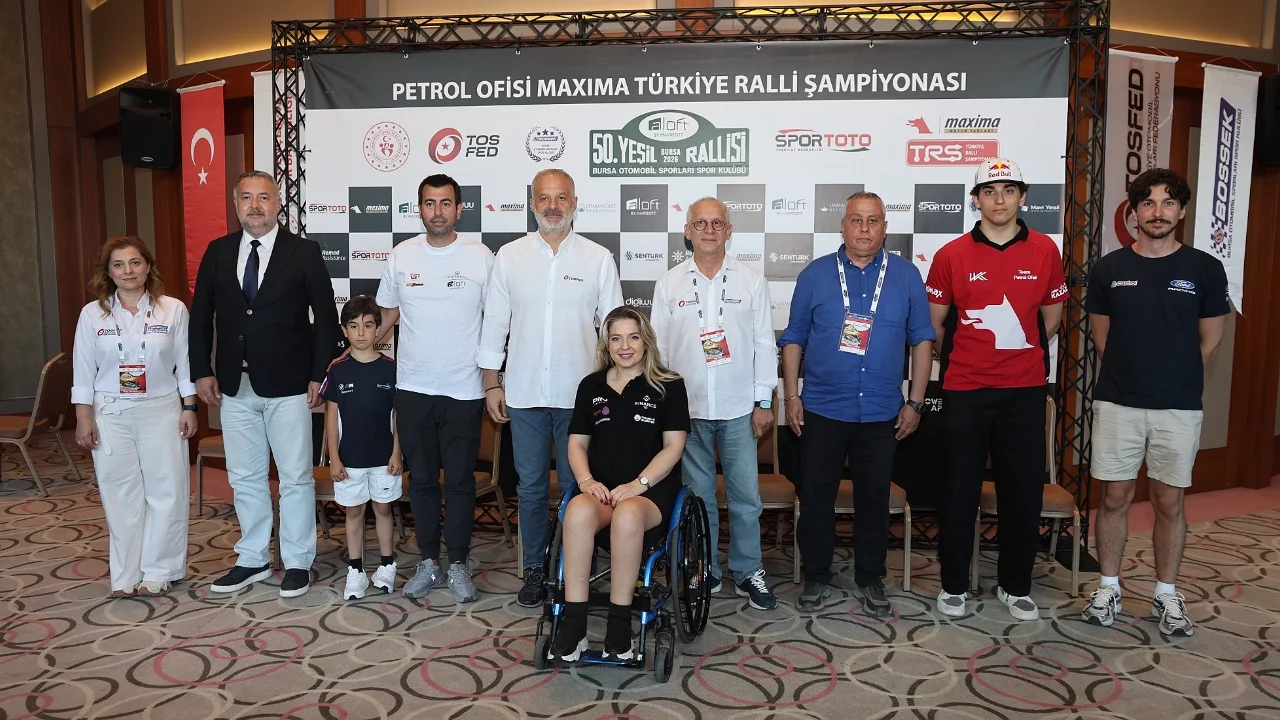Yeşil Bursa Rallisi'nin 50'nci Yıl Heyecanı Bursa'nın Kalbi Osmangazi'de Yaşanacak