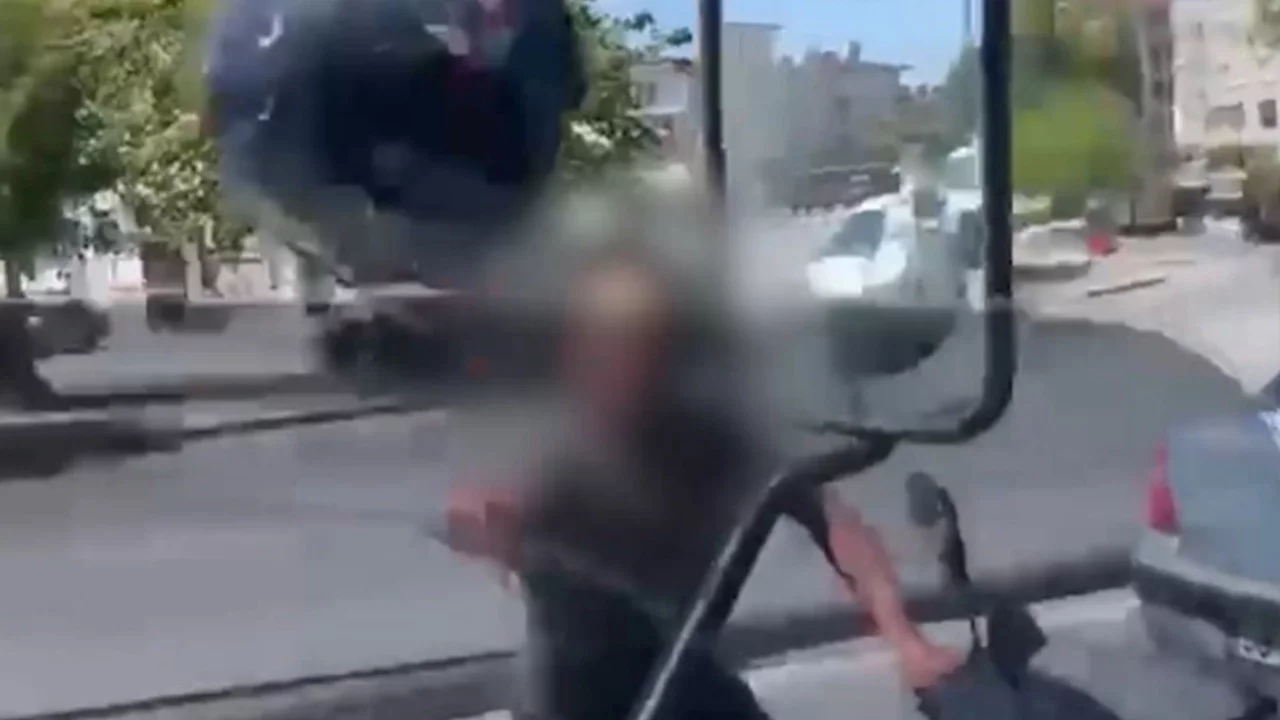 Trafikte kaskını fırlatıp saldırdı! Alkollü sürücüye 405 bin TL ceza