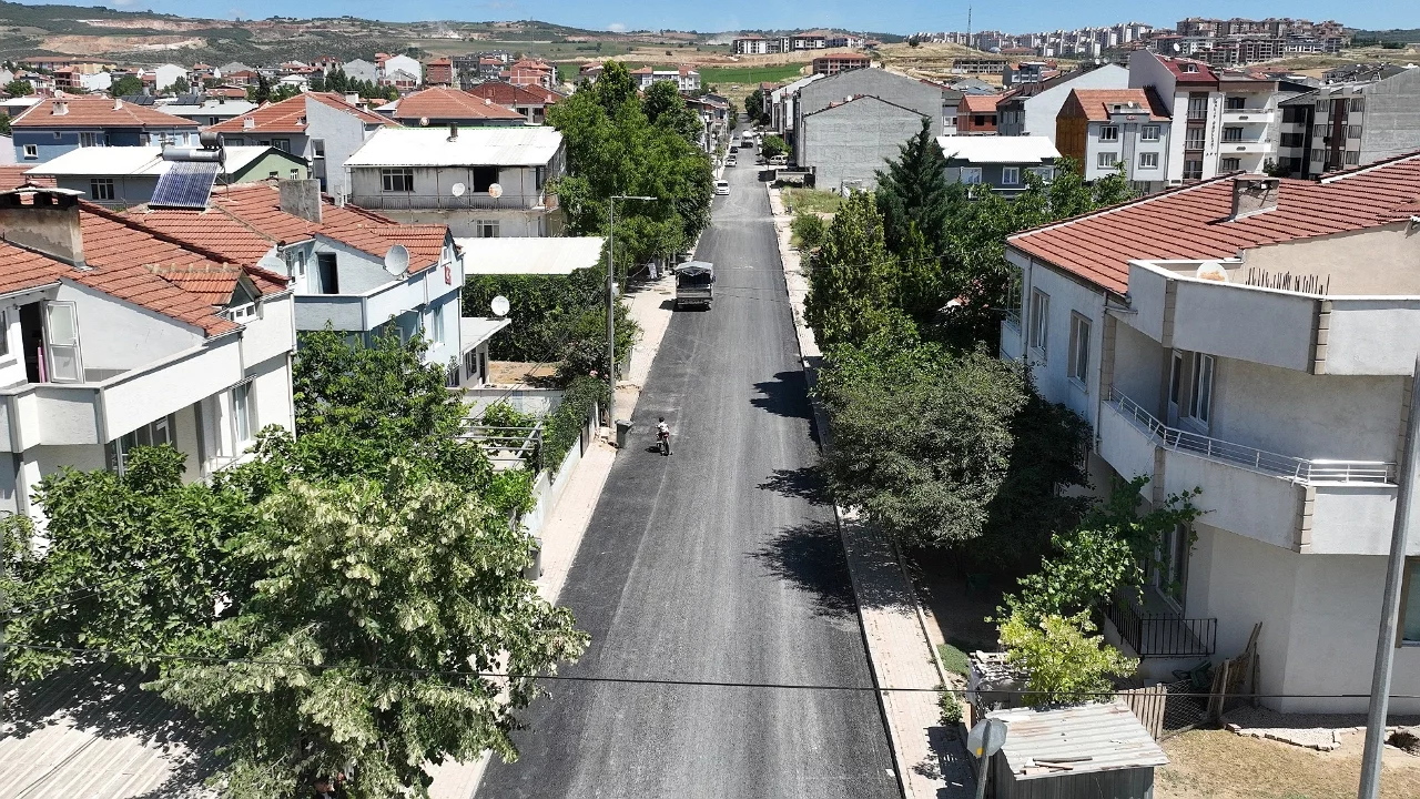 İnegöl'de yollar yenileniyor