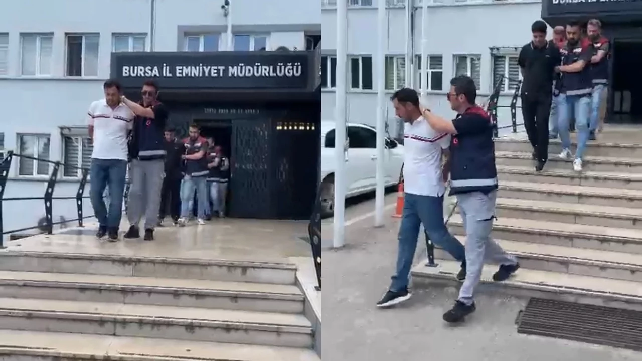 Bursa'da film gibi operasyon: Hesap avcıları suçüstü yakalandı