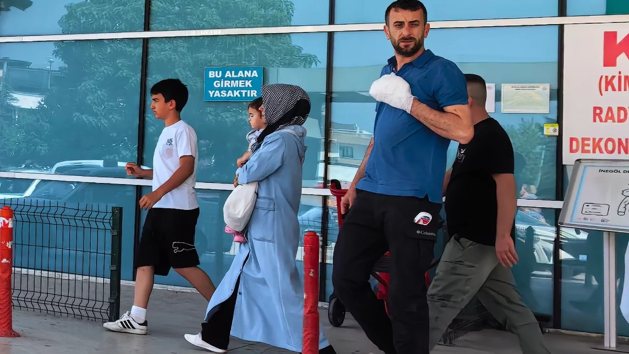 Bursa'da iş kazası: elini makineye kaptıran işçinin parmağı koptu