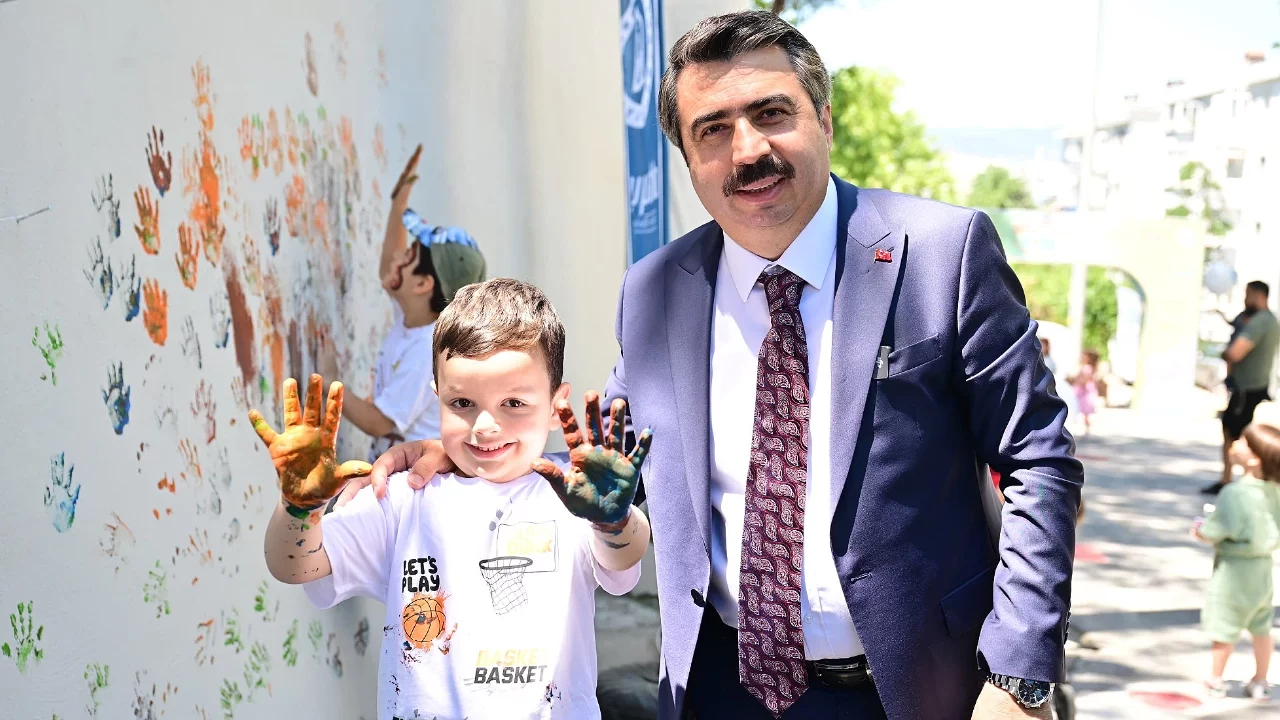 Yıldırım'da sokaklar çocuklar için dönüşüyor