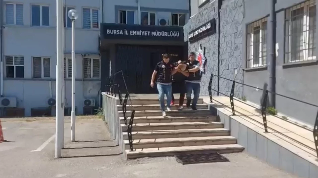 Bursa'da firari şüpheli kayısı ağacının altında yakalandı