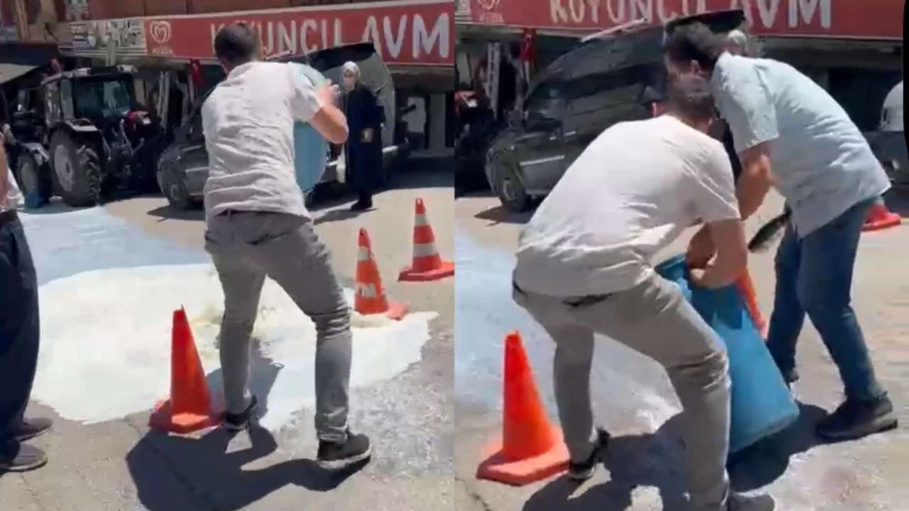 Bursa'da sütünü belediye önüne döken üreticiyle ilgili inceleme tamamlandı