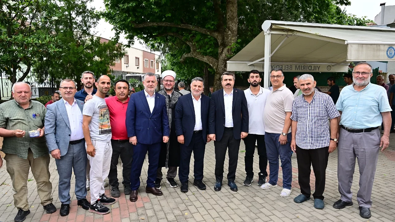 Yıldırım'da mahalle ziyaretleri Samanlı'da devam etti