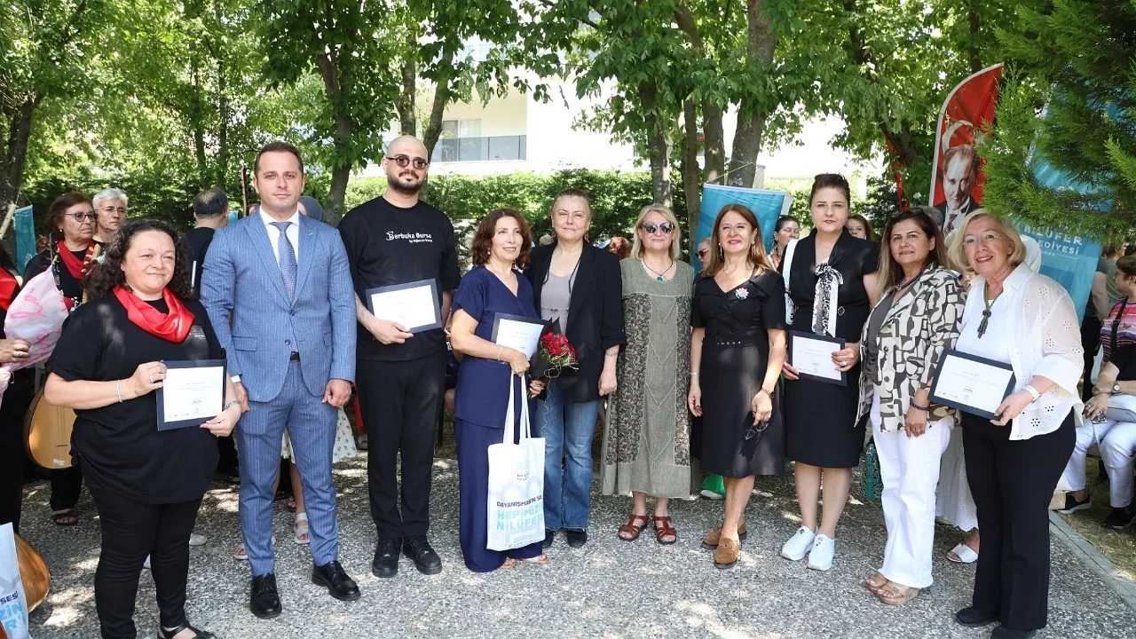 Nilüfer'in olgun gençlerinden yıl sonu sergisi