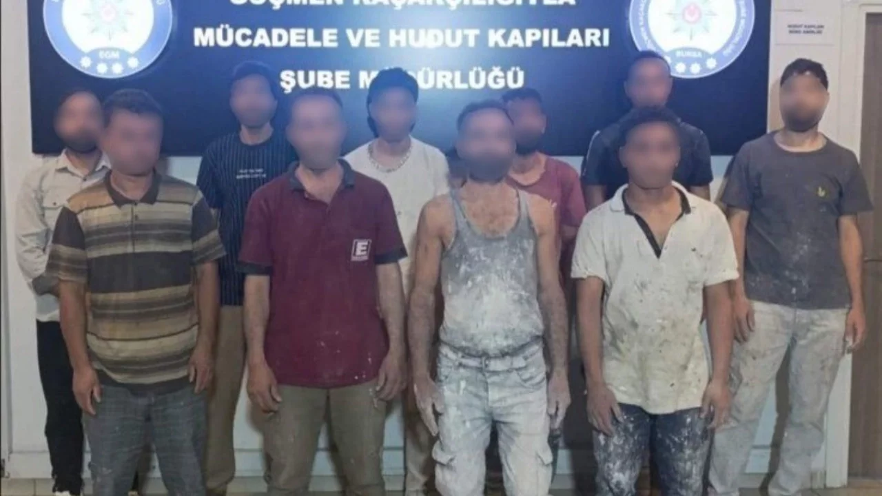 Bursa'da kaçak işçi operasyonu: 10 yabancı tespit edildi
