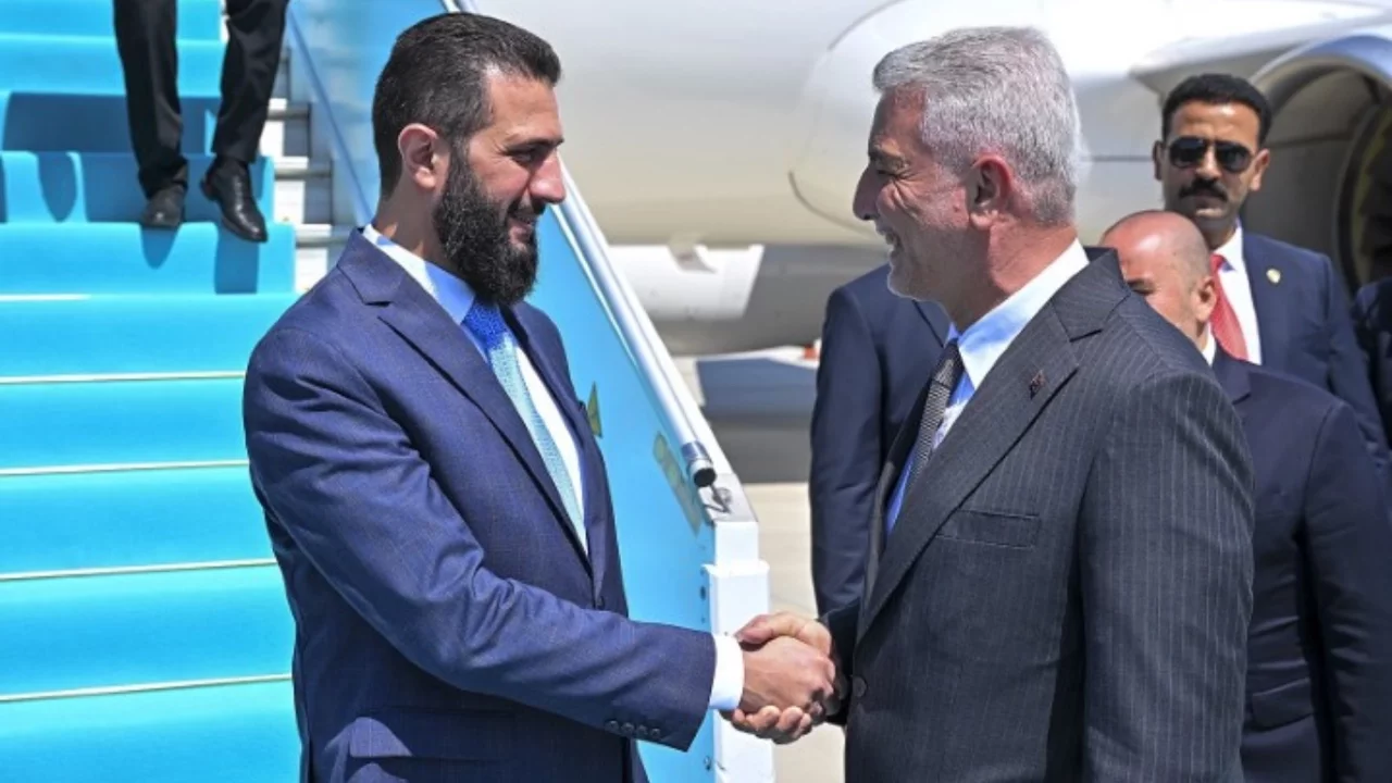 Suriye Cumhurbaşkanı Şara, NATO Zirvesi için Ankara'da