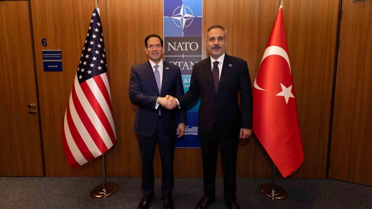 Hakan Fidan, ABD'li mevkidaşı Rubio ile görüştü