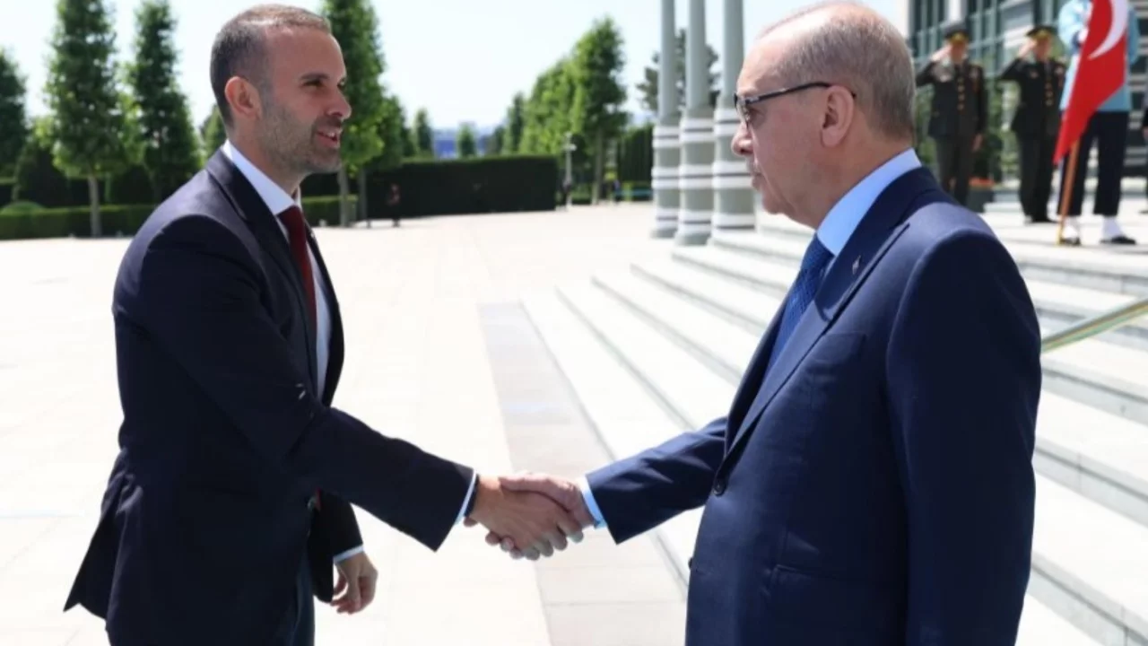 Cumhurbaşkanı Erdoğan, Karadağ Başbakanı Spajic'i kabul etti