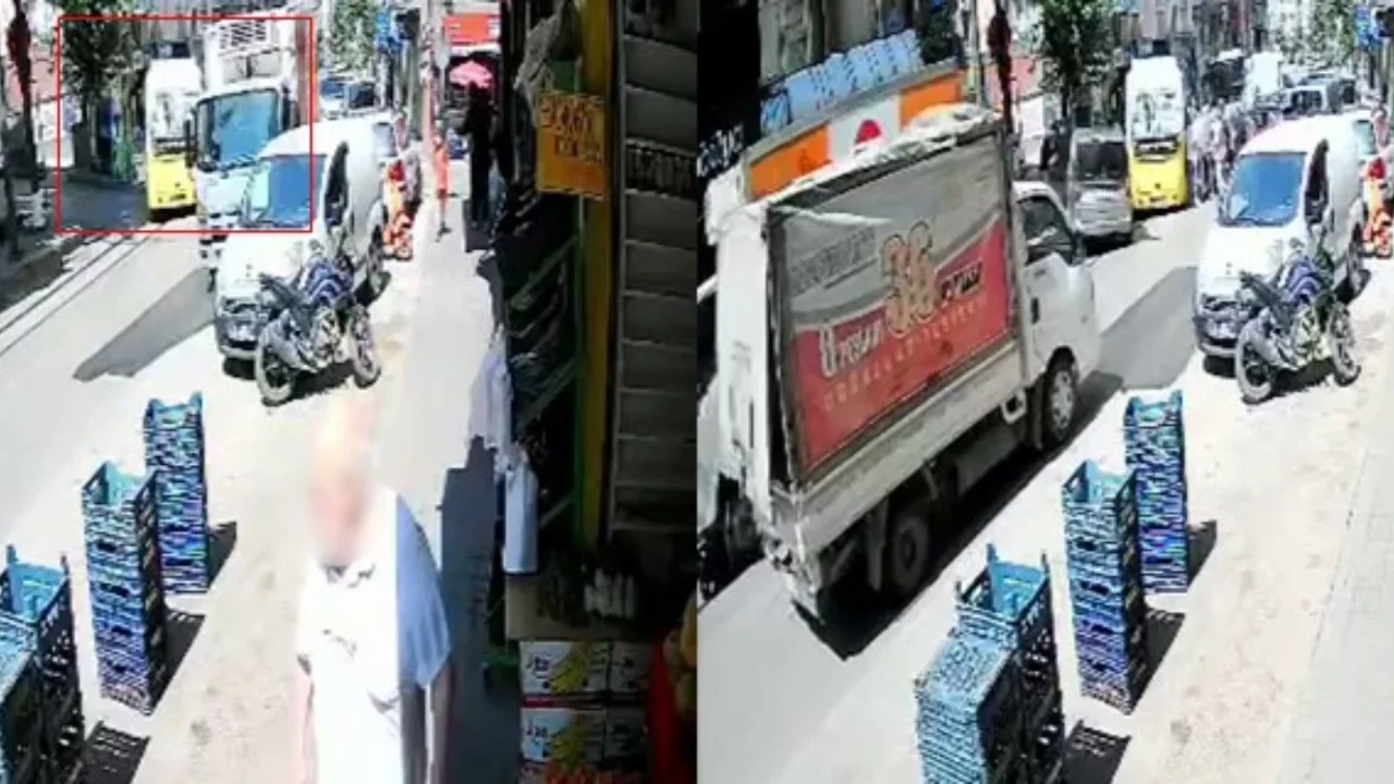 Bursa'da Park halindeki kamyonet kazaya neden oldu, sürücüsü olay yerinden ayrıldı