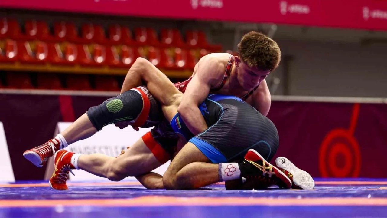 Umut Talha Uslu, U20 Avrupa Güreş Şampiyonası'nda bronz madalya kazandı