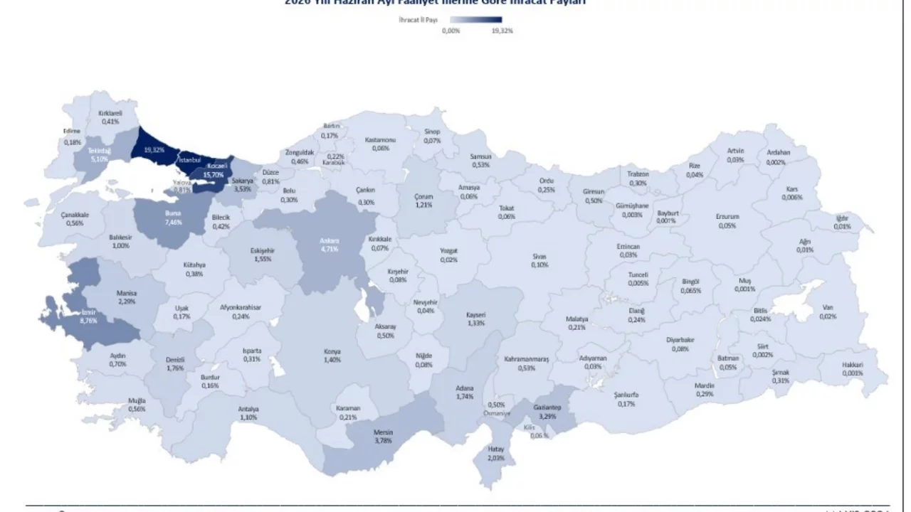 Türkiye'nin ilk 6 aylık ihracatı 136 milyar doları aştı! Bursa ilk 5'te yer aldı