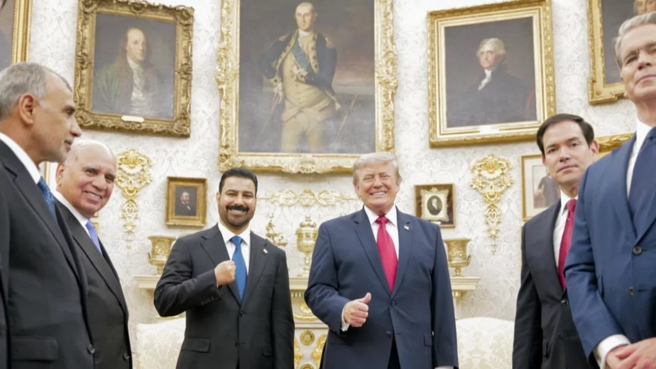 Irak Başbakanı Zeydi, ilk yurt dışı ziyaretinde Trump ile görüştü