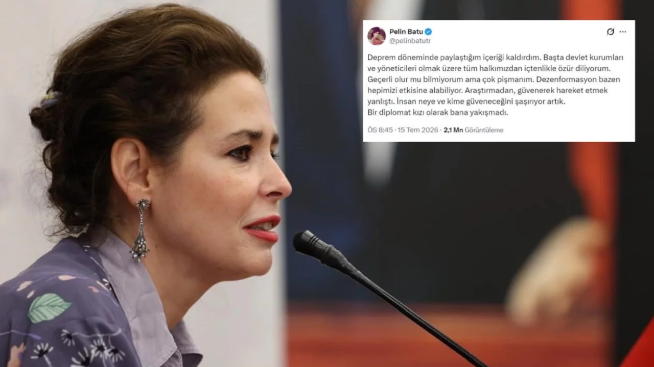 Pelin Batu'dan dikkat çeken geri adım: "Çok pişmanım, özür diliyorum"