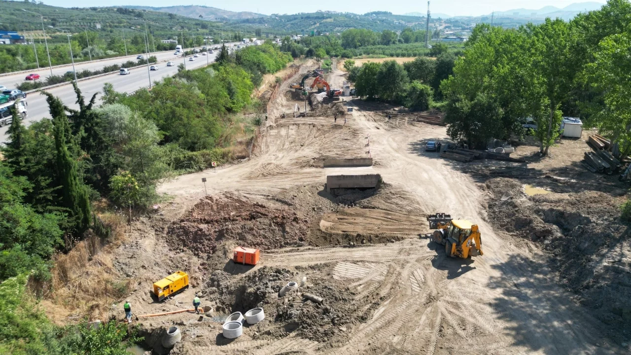 Büyükşehir Osmangazi'de atıksu altyapısını güçlendiriyor