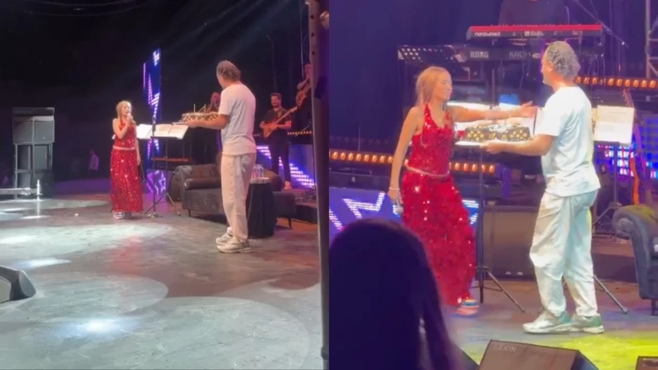 Bursa'da Yıldız Tilbe'den doğum günü kutlamalarına dikkat çeken sözler