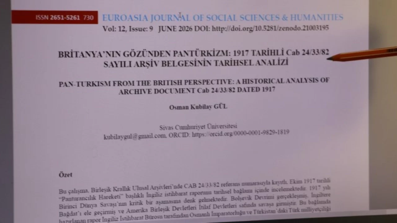 1917 tarihli gizli İngiliz istihbarat raporu gün yüzüne çıkarıldı