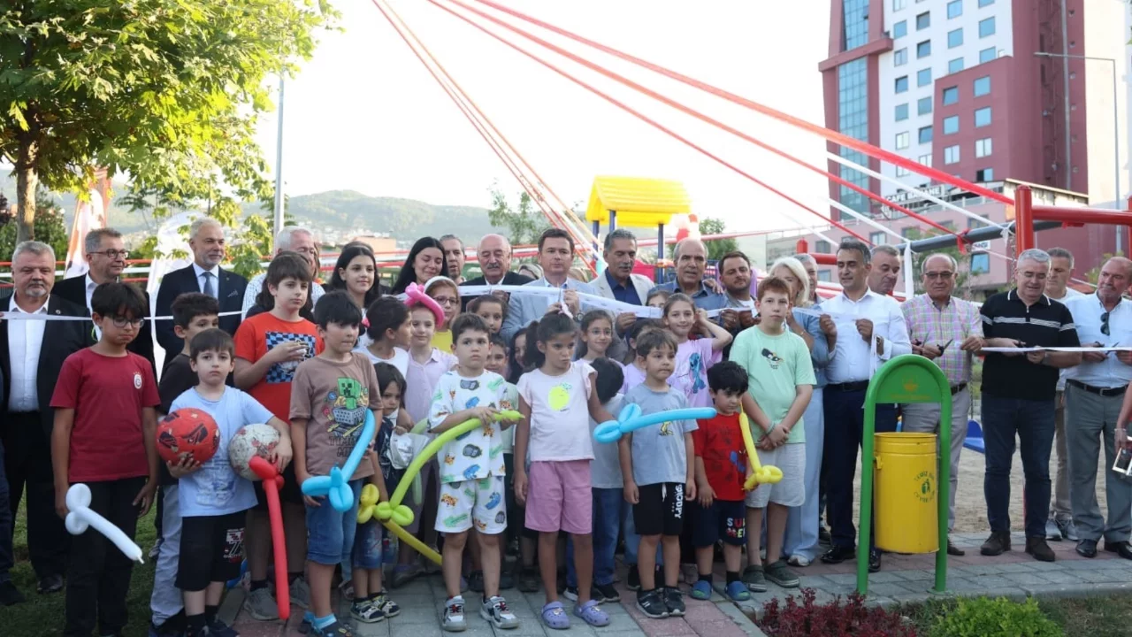 Osmangazi'den çocuklar için yeni ve güvenli yaşam alanı