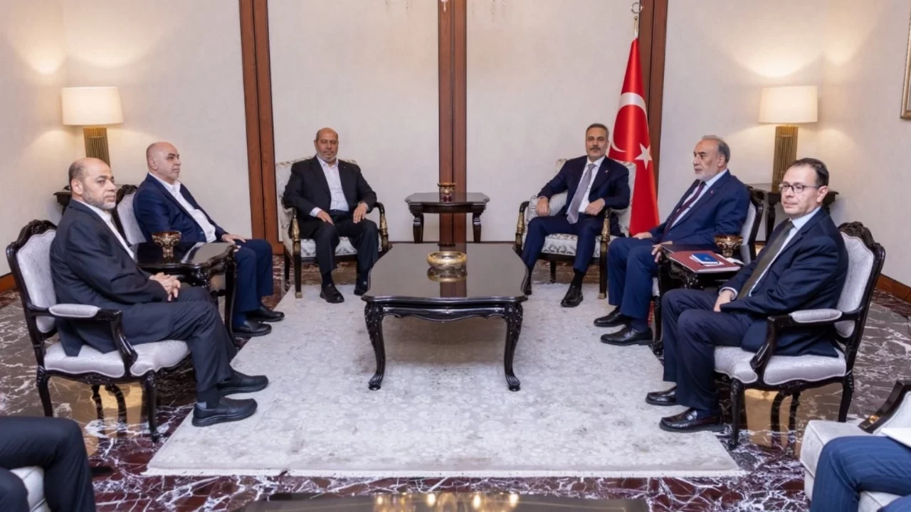 Hakan Fidan, Hamas Heyetiyle Ankara'da Bir Araya Geldi