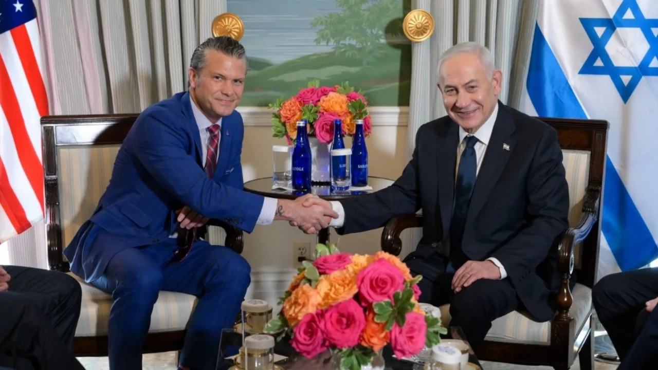 Netanyahu, Washington'da Pete Hegseth ile görüştü
