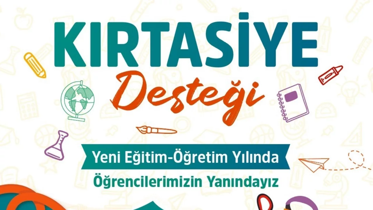 Büyükşehir'den öğrencilere kırtasiye desteği