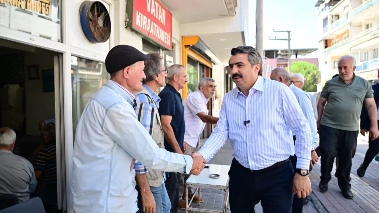 Yıldırım Belediye Başkanı Oktay Yılmaz, Çiçek Caddesi esnafıyla buluştu