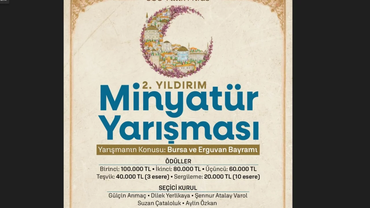 Erguvan Bayramı Minyatür Sanatıyla Geleceğe Taşınacak
