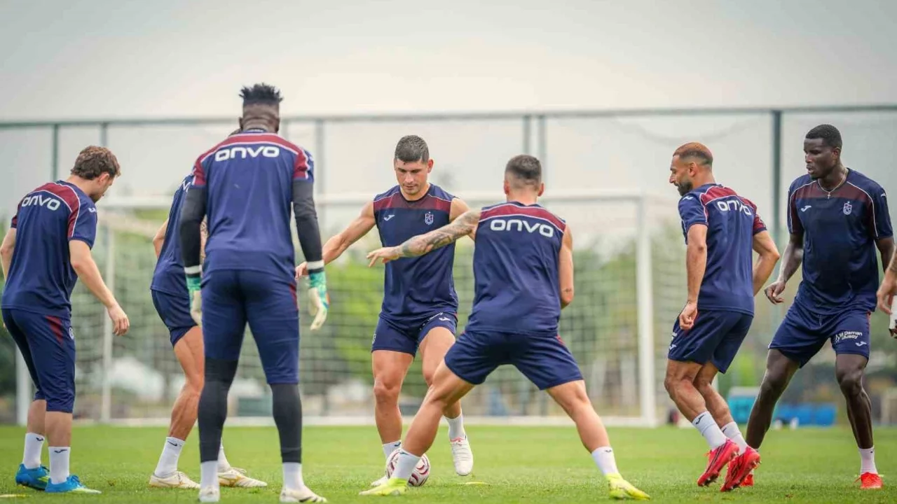 Trabzonspor'da yeni sezon hazırlıkları sürüyor