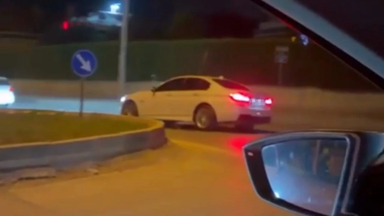 Bursa'da drift yapan sürücüye 140 bin TL ceza