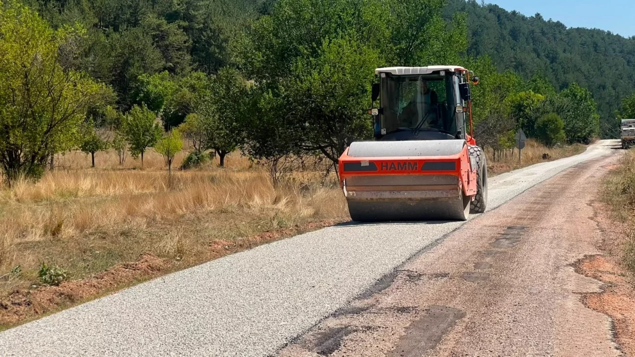 Kestel'de yollar yenilenip genişletiliyor