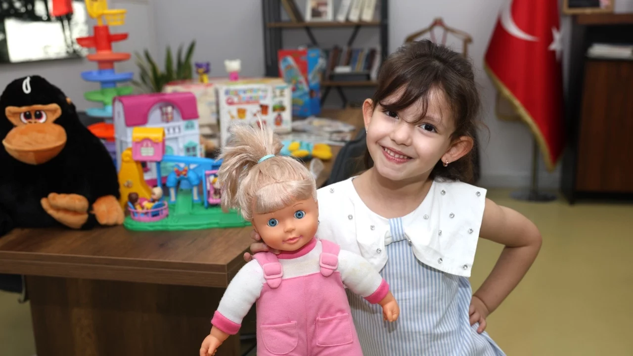 Osmangazi'de oyuncaklar paylaştıkça çoğalacak