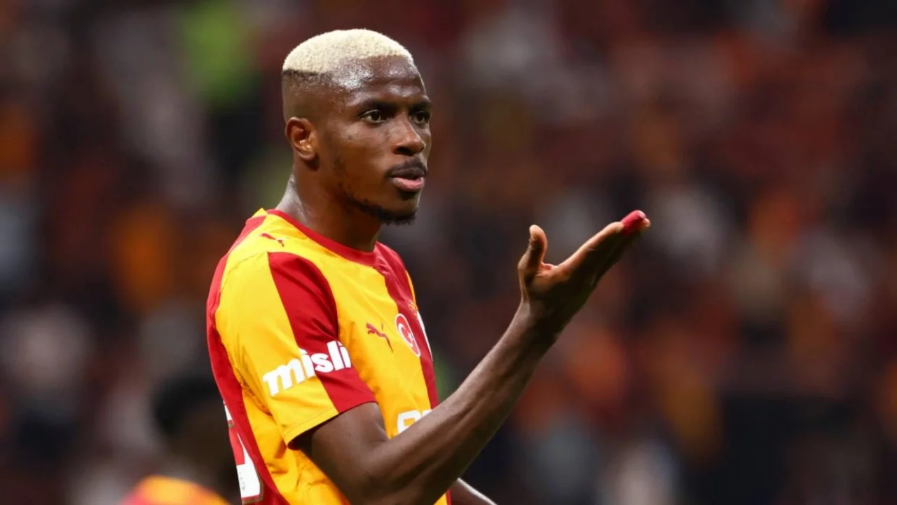 Galatasaraylı Osimhen, Süper Lig'in ilk golünü attı