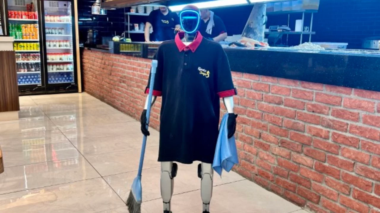 Robot garson Fiko'nun maaşı ve izin günü şaşırttı