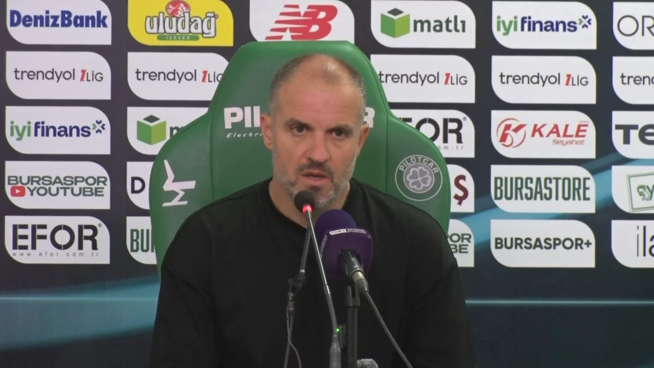 Mustafa Er: İkinci yarıdaki oyun Bursaspor'a yakışmadı
