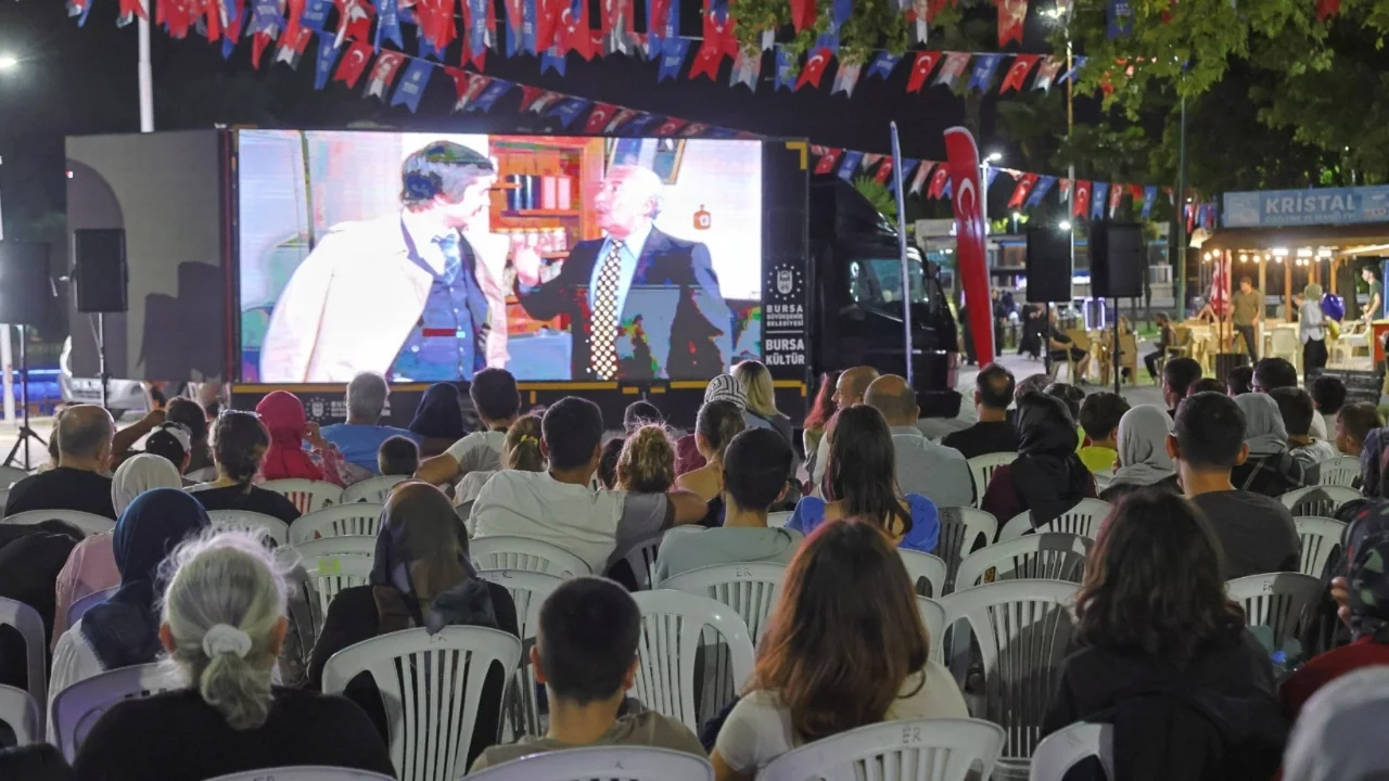 Kültürpark'ta 'Yeşilçam Sinema Akşamları' başladı