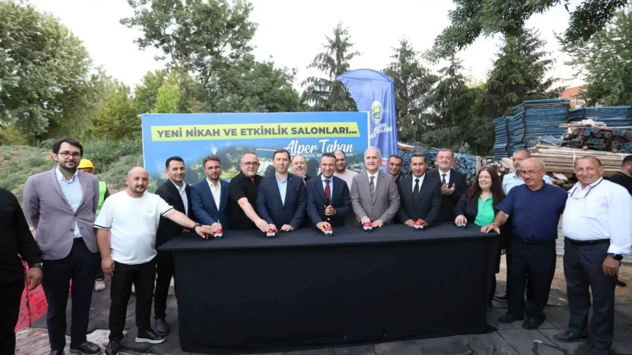 Botanik Nikah Ve Etkinlik Salonlarının Temeli Törenle Atıldı
