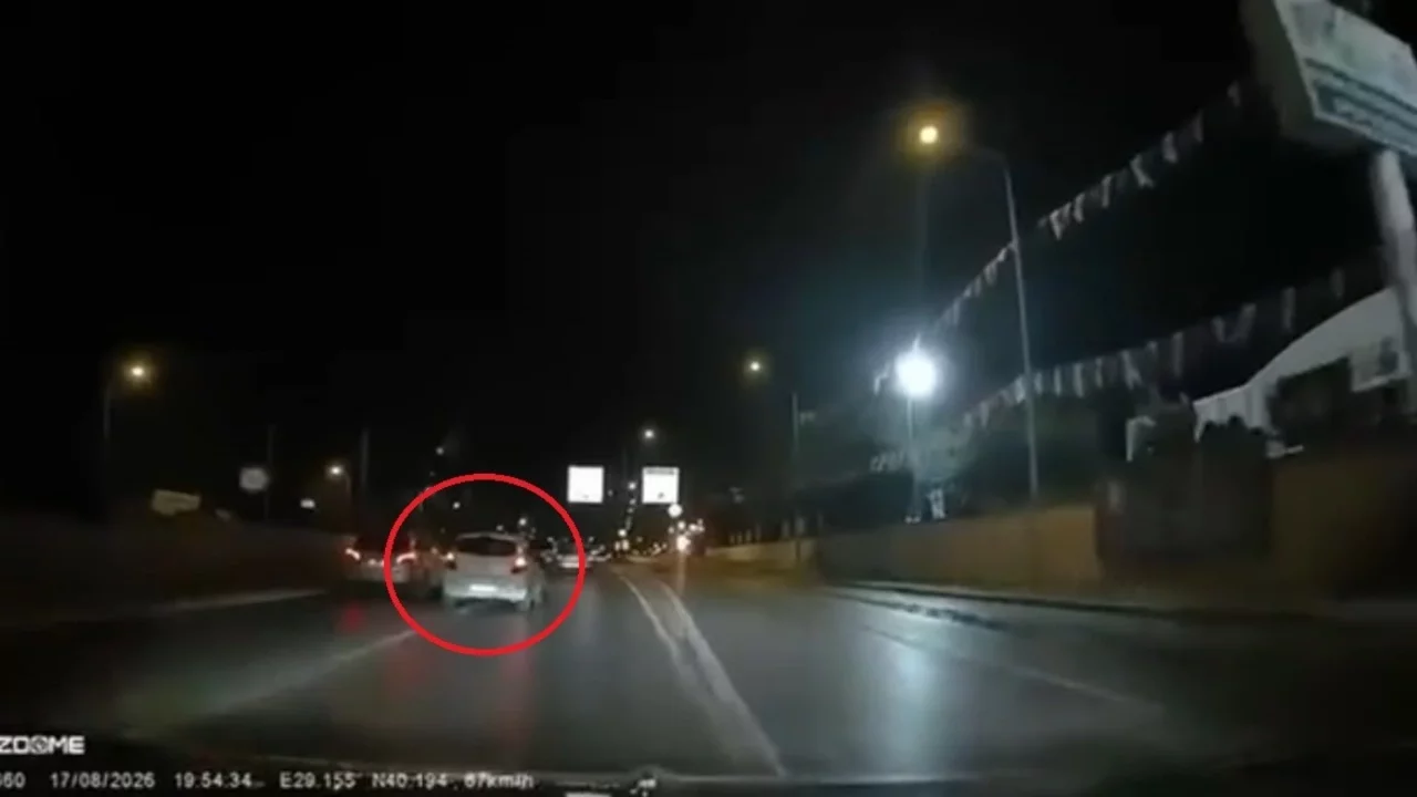 Bursa'da Ölümüne attığı makas kamerada... 17 yaşındaki sürücü hayatını kaybetti