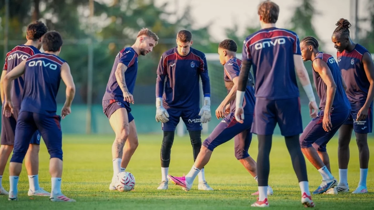 Trabzonspor, Ferencvaros maçının hazırlıklarını tamamladı