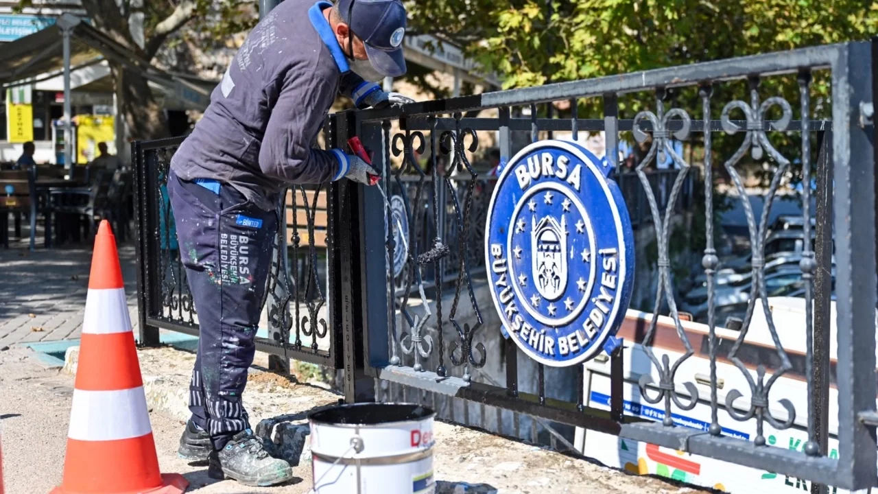 Büyükşehir'den Gölyazı'da kapsamlı bakım çalışması