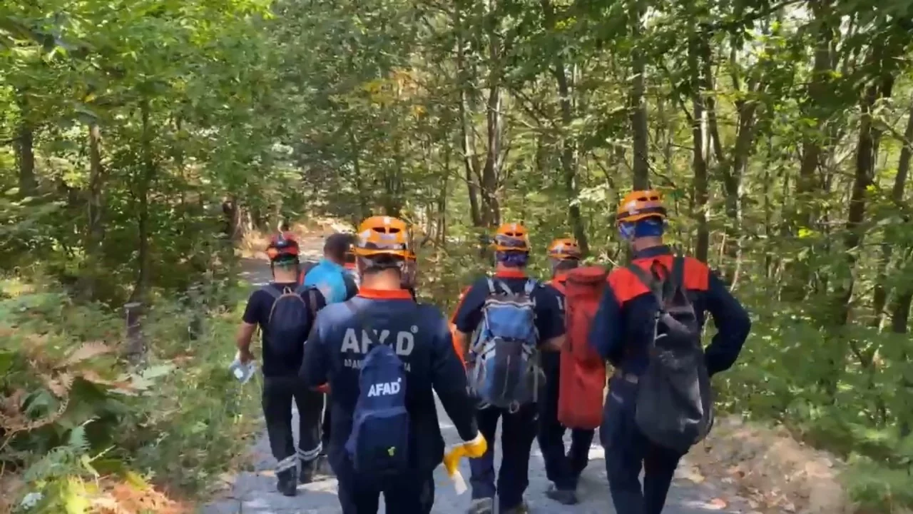 Bursa'da 75 yaşındaki vatandaş Uludağ eteklerinde mahsur kaldı